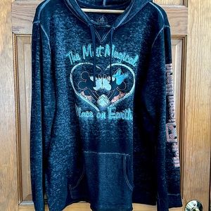 Disney Parks hooded sweatshirt. Women’s sz XL